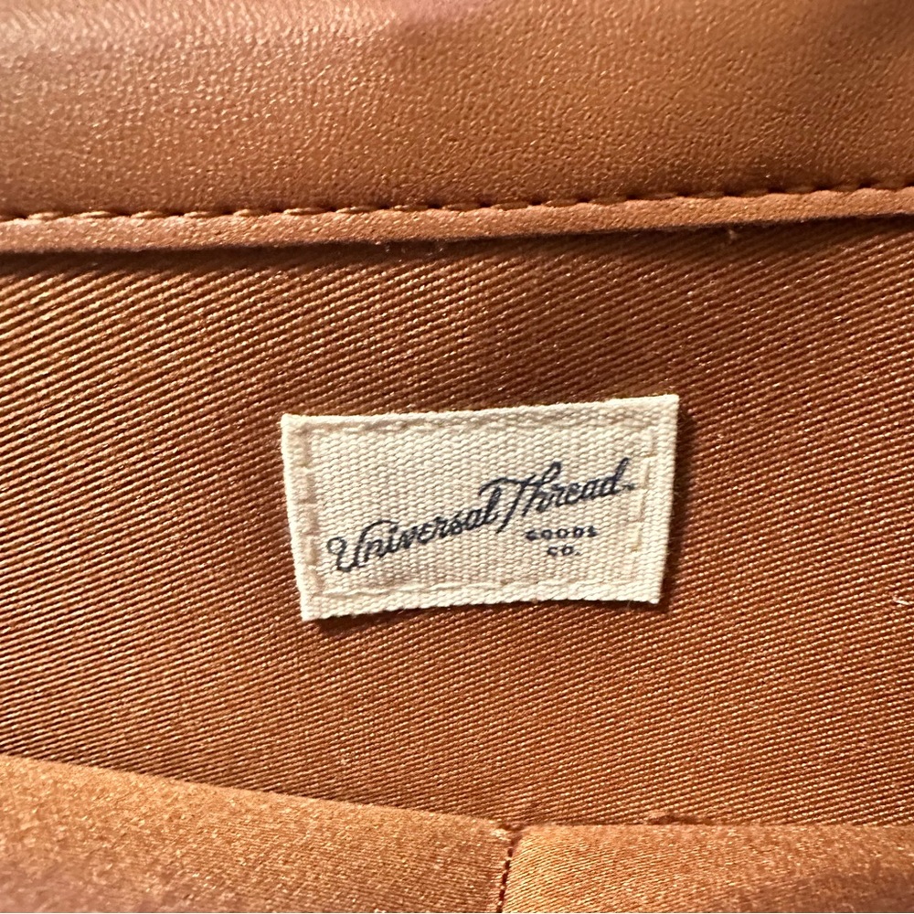 Universal Thread Brown Trifold Wallet - image 1